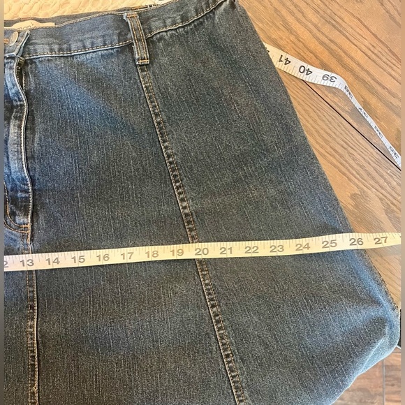 ROAMAN'S FALL DENIM A-LINE SKIRT 16W - Picture 5 of 9